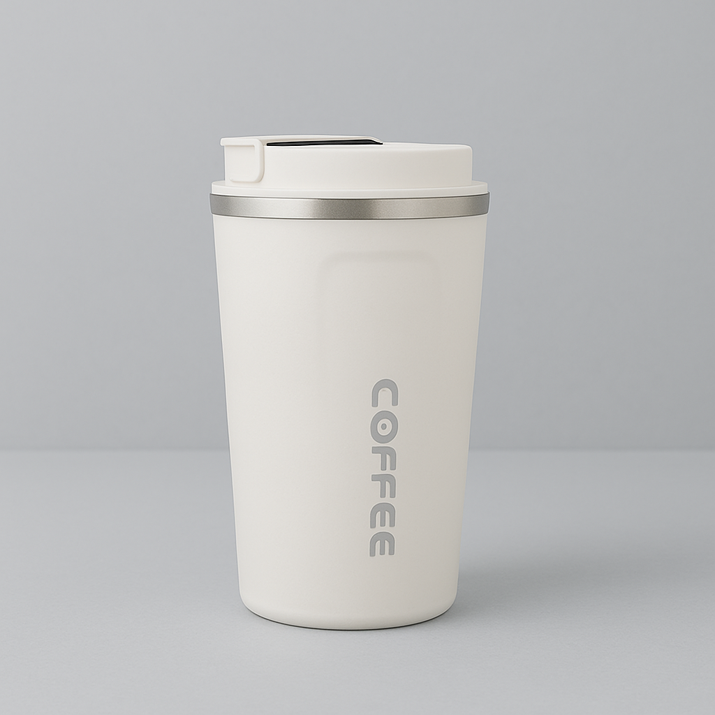 White Coffee Tumbler
