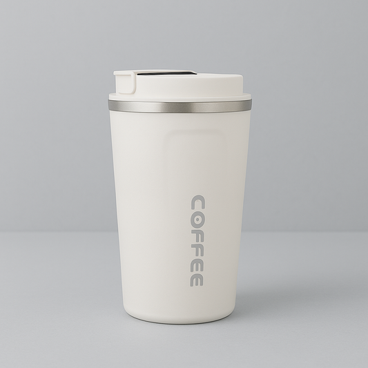 White Coffee Tumbler